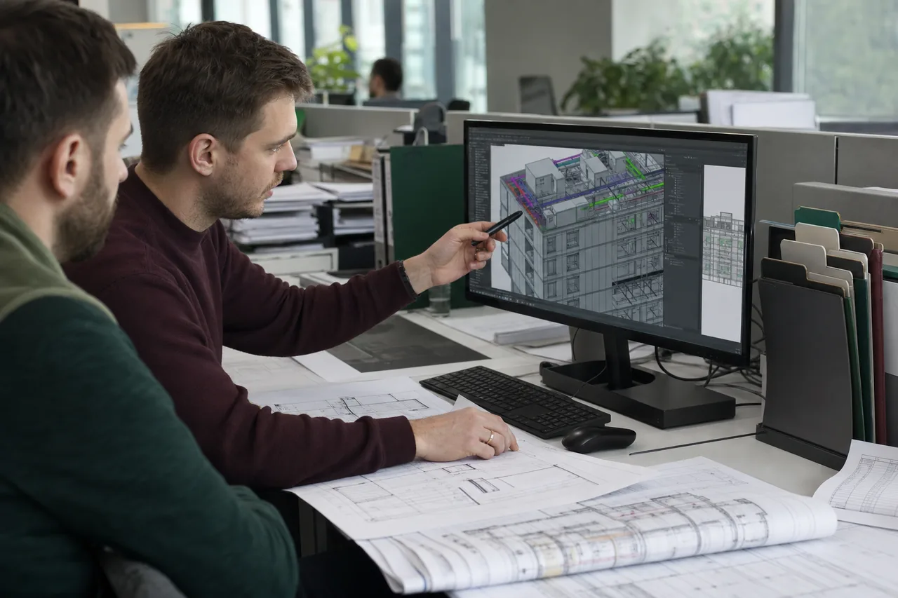 BIM-координаторы сопоставляют модель здания с исходными чертежами и версиями